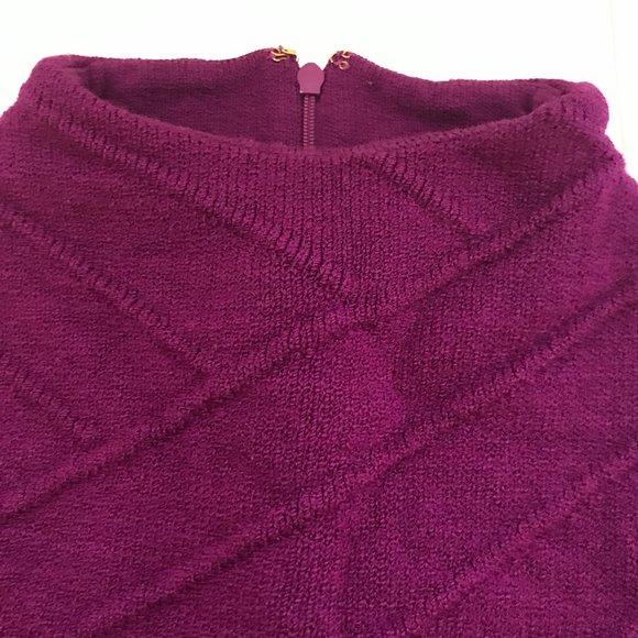 St. John Collection Criss Cross Bandage Pattern Santana Knit Sheath Dress Size 8 - Picture 13 of 15